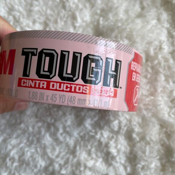 3M Tough 1.88 in x 55 Yards Tough Red Duct Tape Roll Multi-Use NEW - Picture 3 of 6